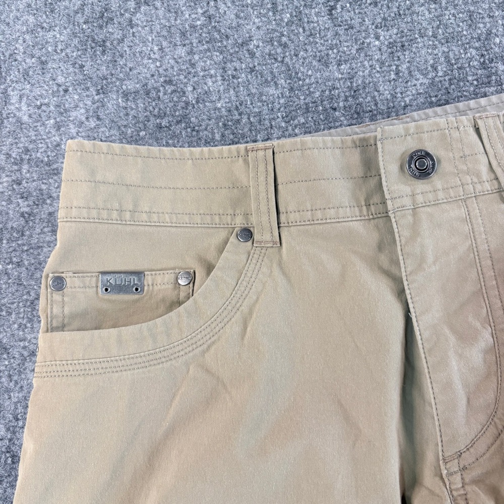 KUHL Revolvr Rogue Mens Tan Khaki Articulated Knee Hiking Outdoor Pants 31x30 - Picture 4 of 12